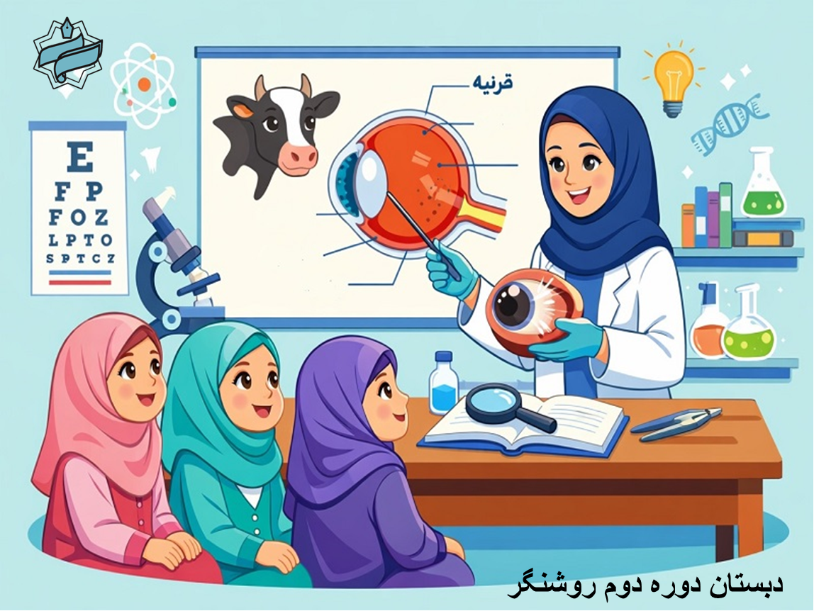 👁️✨ گزارش یک تجربه علمی شگفت‌انگیز 🔬🐄